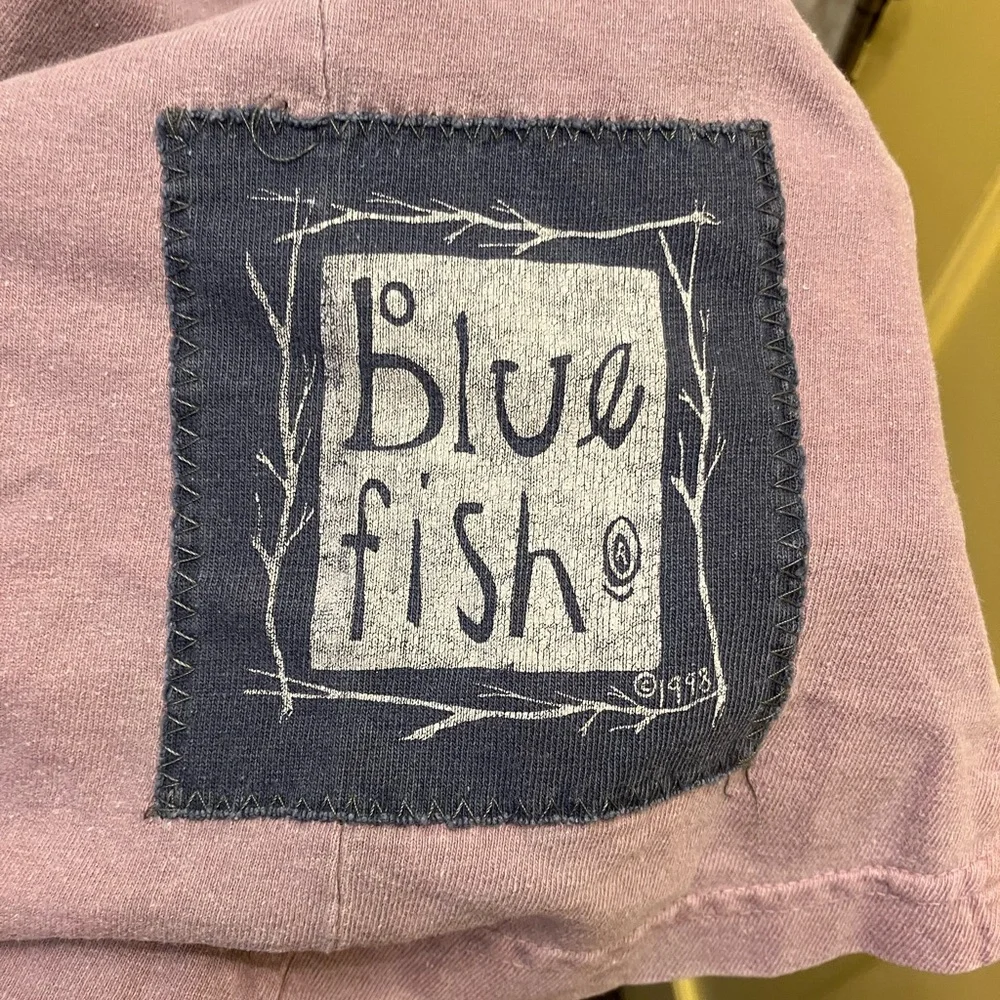 Vintage 1998 Blue Fish Clothing Tshirt Dress - Picture 7 of 10